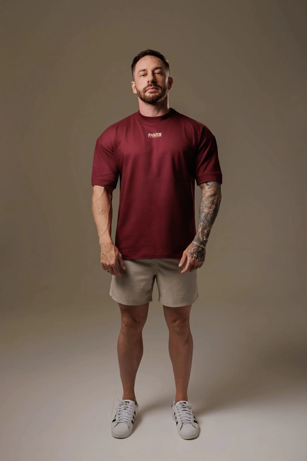 Camiseta Oversized Forged by Fire — outro ângulo