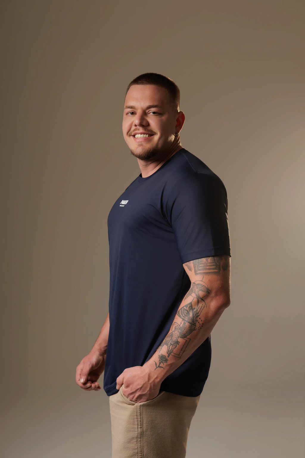 Camiseta Dry Fit Fresh Light — Azul Noite