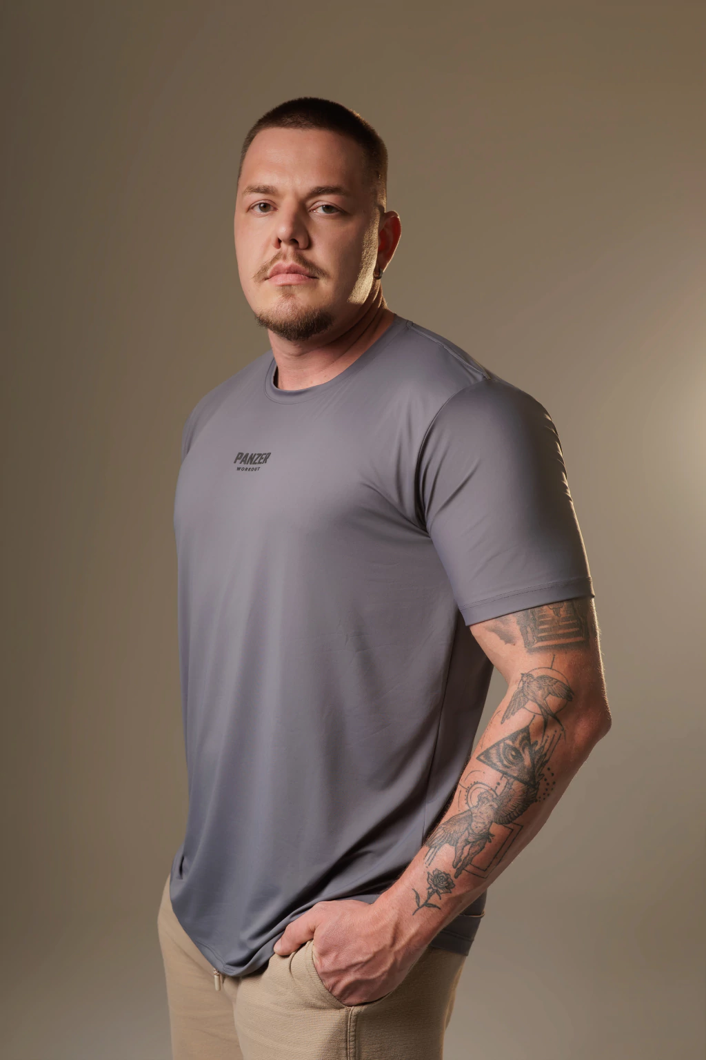 Camiseta Dry Fit Fresh Light — Cinza