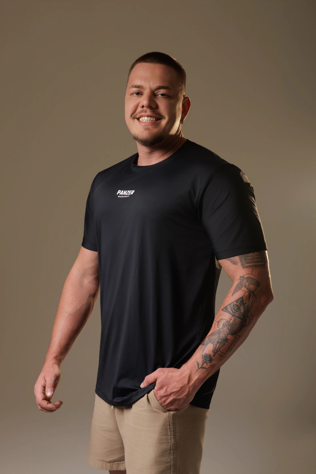 Kit 3 Camisetas Dry — outro ângulo